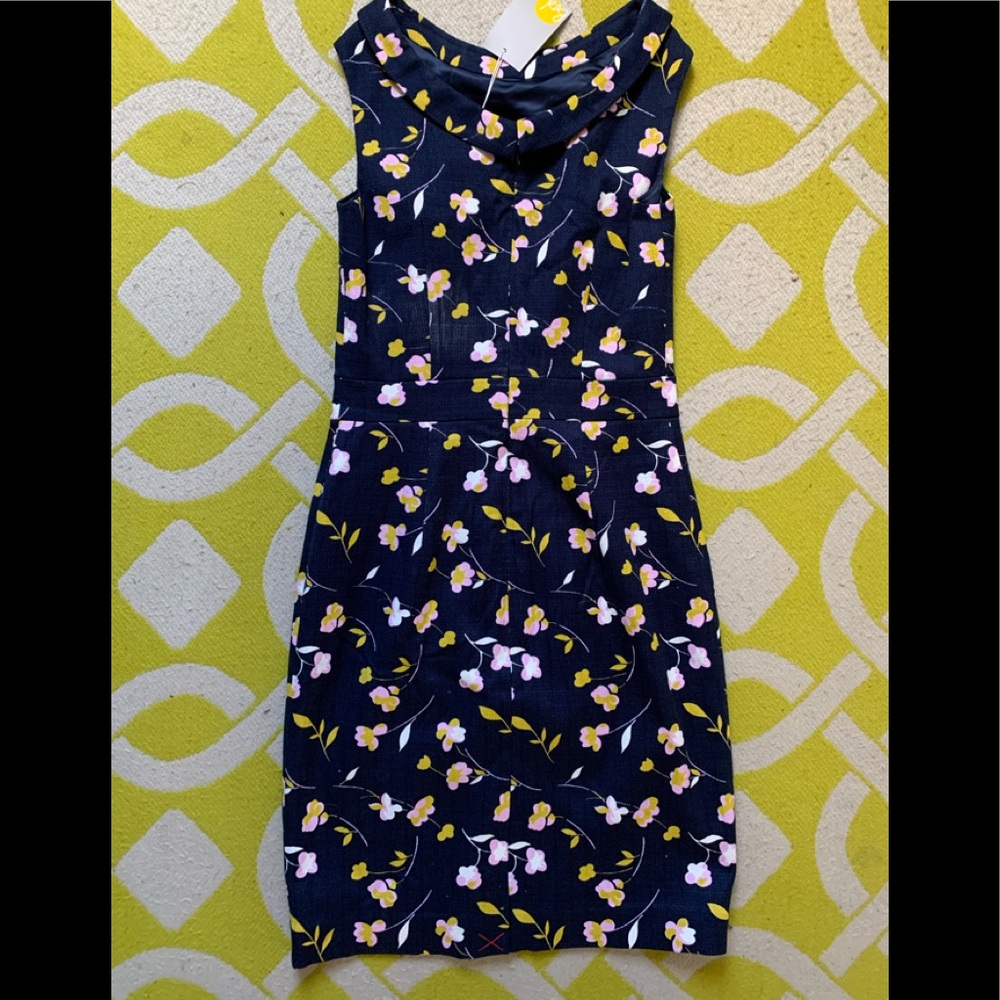 Boden Navy Floral Dress